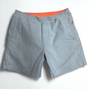 Birddogs Shorts Men's L Gray Orange Classic Gym Training Performance Lined